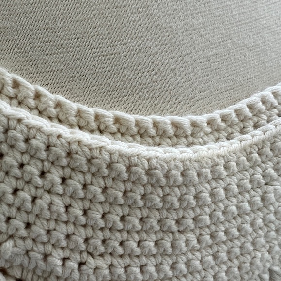 Tabitha by Anthropologie Cream Crochet Sleeveless Dress - Picture 4 of 10